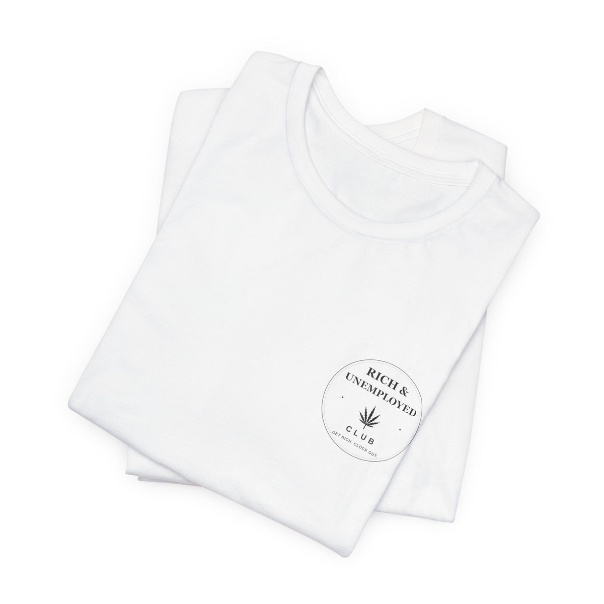 Rich & Unapologetic pocket tee | White T-Shirt
