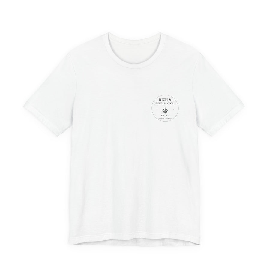 Rich & Unapologetic pocket tee | White T-Shirt