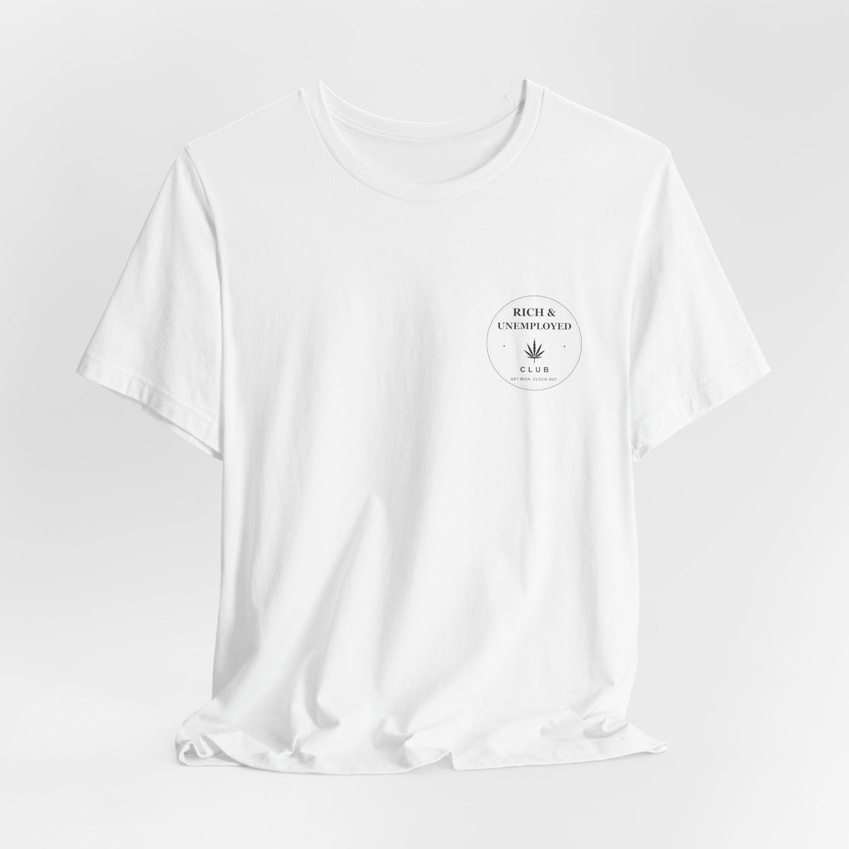 Rich & Unapologetic pocket tee | White T-Shirt