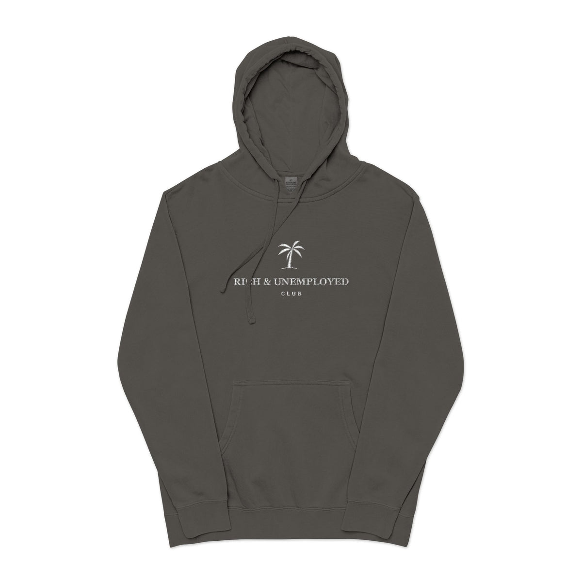 Palm Tree 'By Sea, Undiscovered' Pigment-Dyed Hoodie