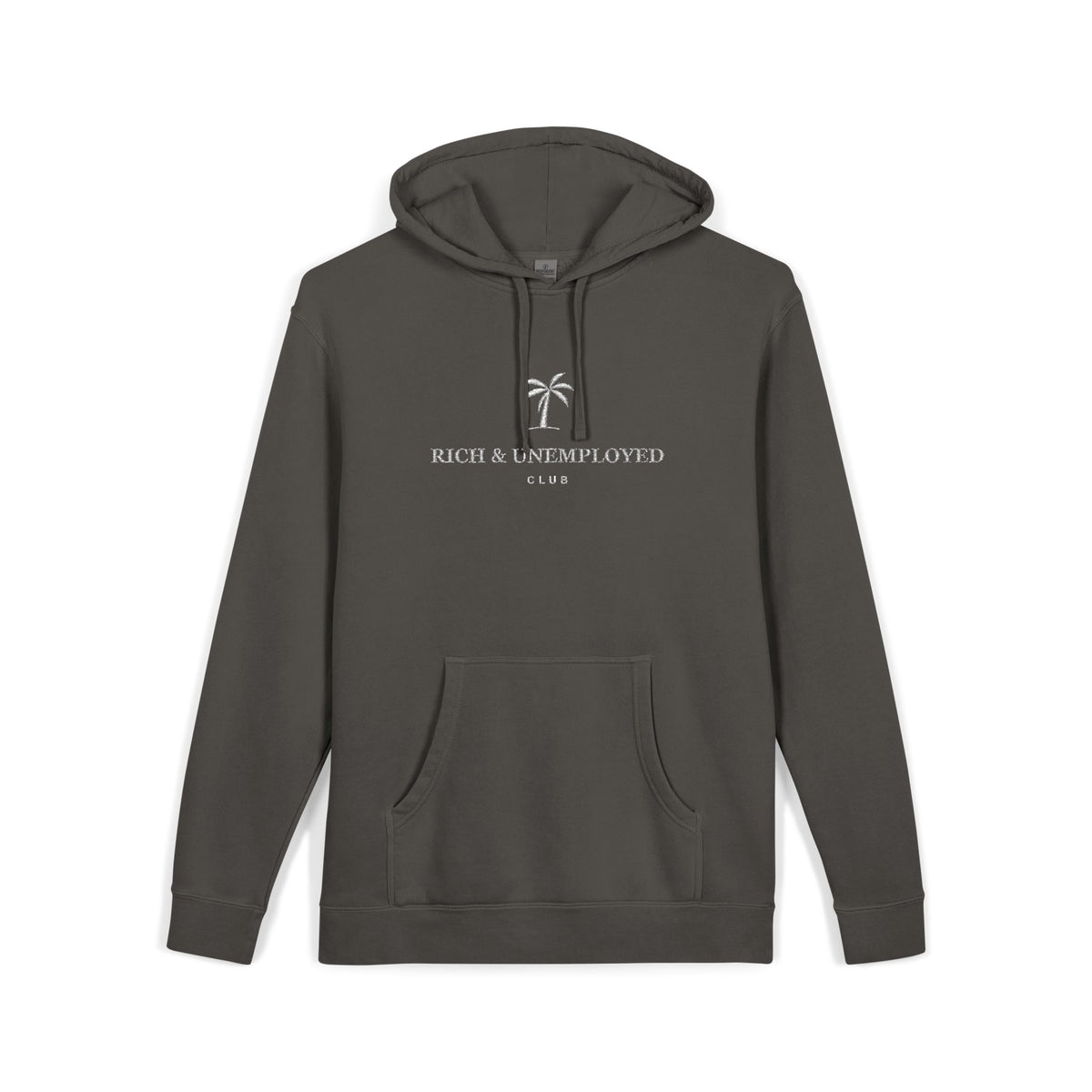 Palm Tree 'By Sea, Undiscovered' Pigment-Dyed Hoodie