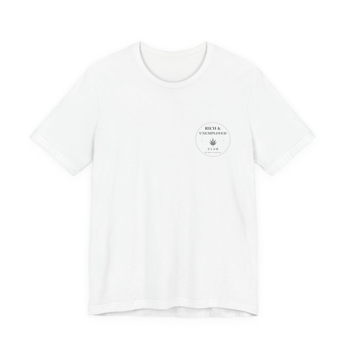 Rich & Unapologetic pocket tee | White T-Shirt